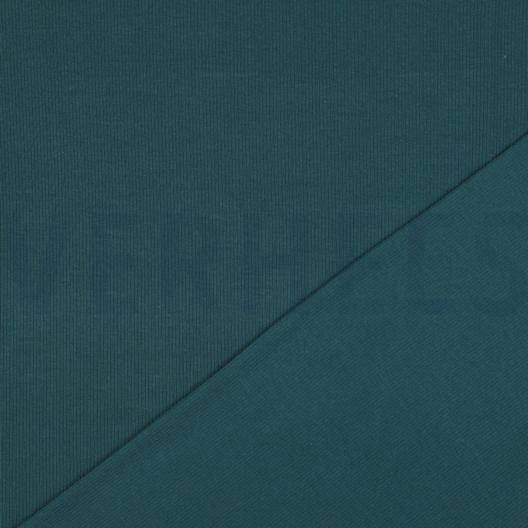 RIB JERSEY DARK CYAN #4
