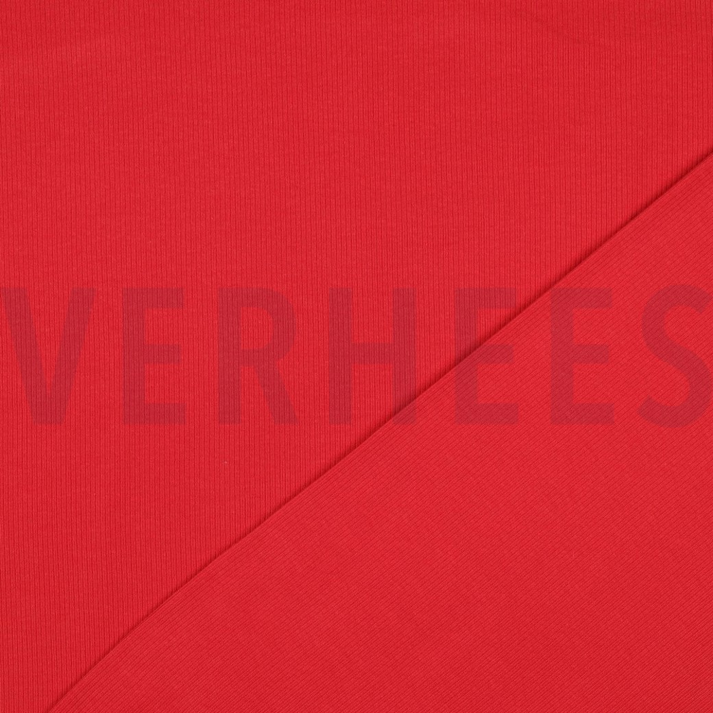 RIB JERSEY DARK RED #4