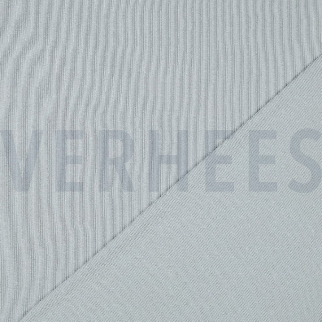 RIB JERSEY PALE TURQUOISE #4