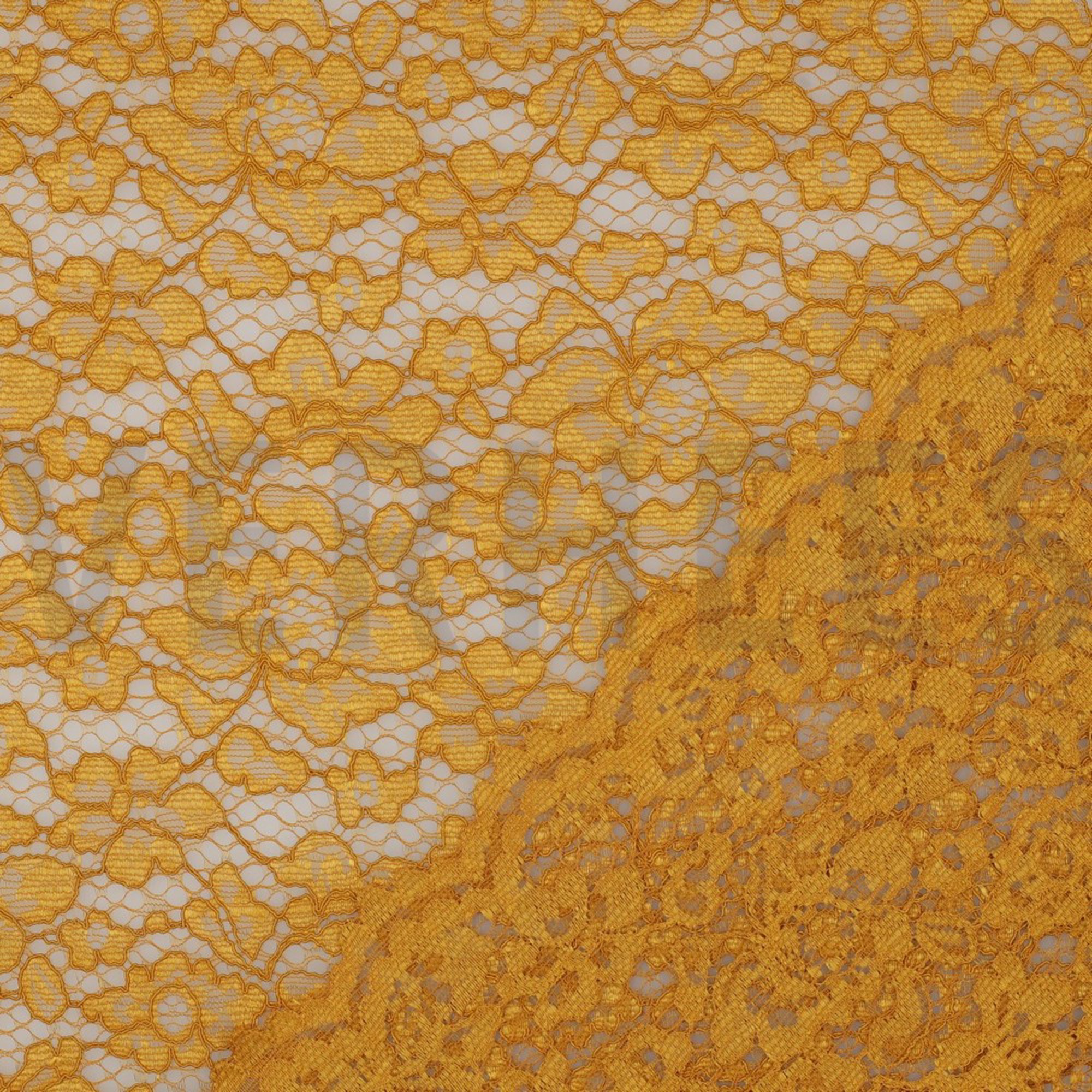 LACE BORDER 2 SIDES OCHRE (high resolution) #4