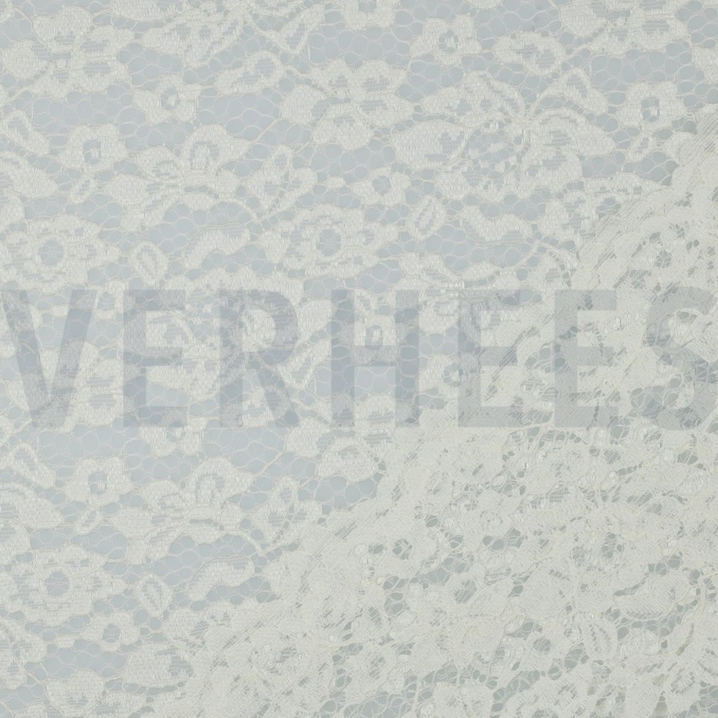 LACE BORDER 2 SIDES IVORY #4