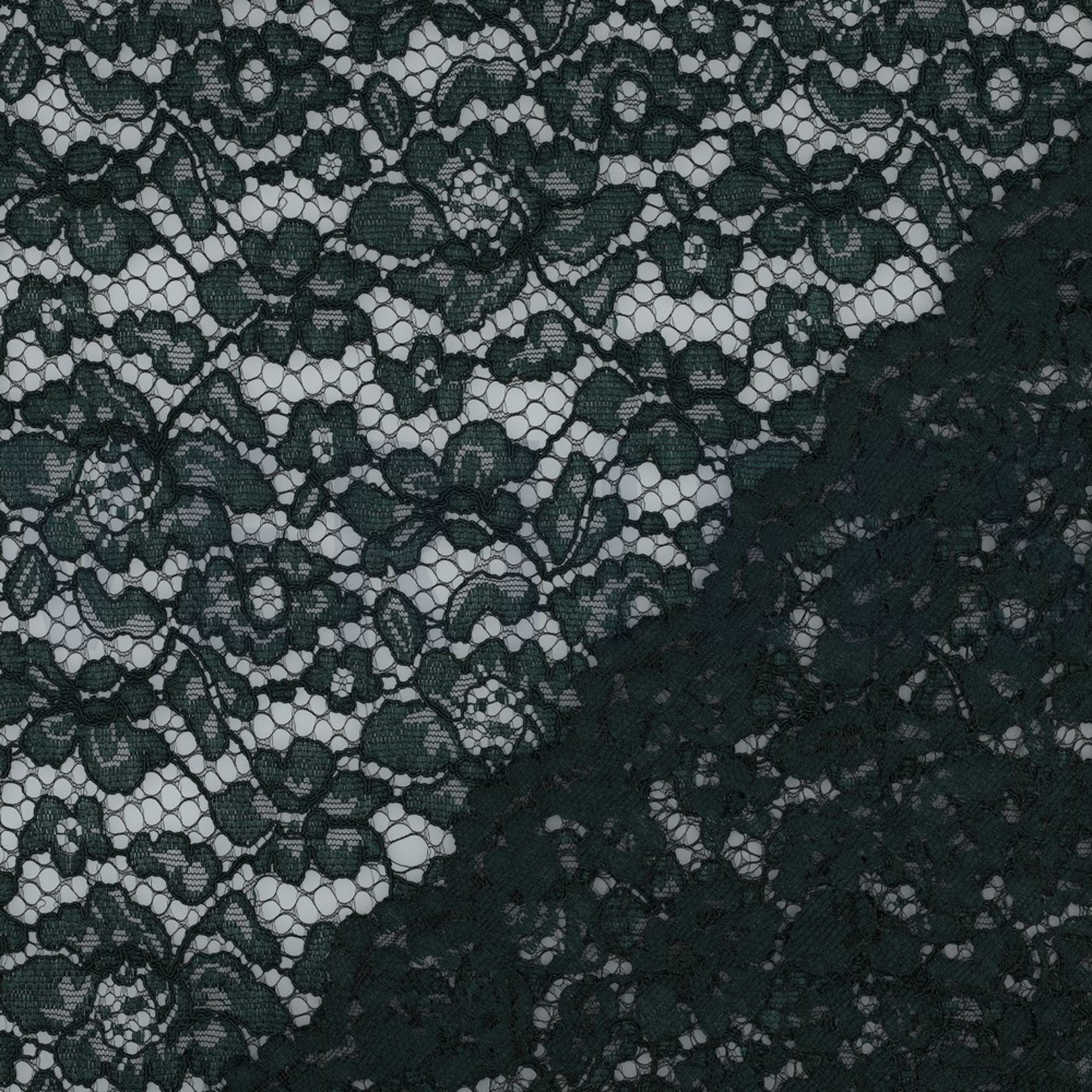 LACE BORDER 2 SIDES DARK GREEN (high resolution) #4