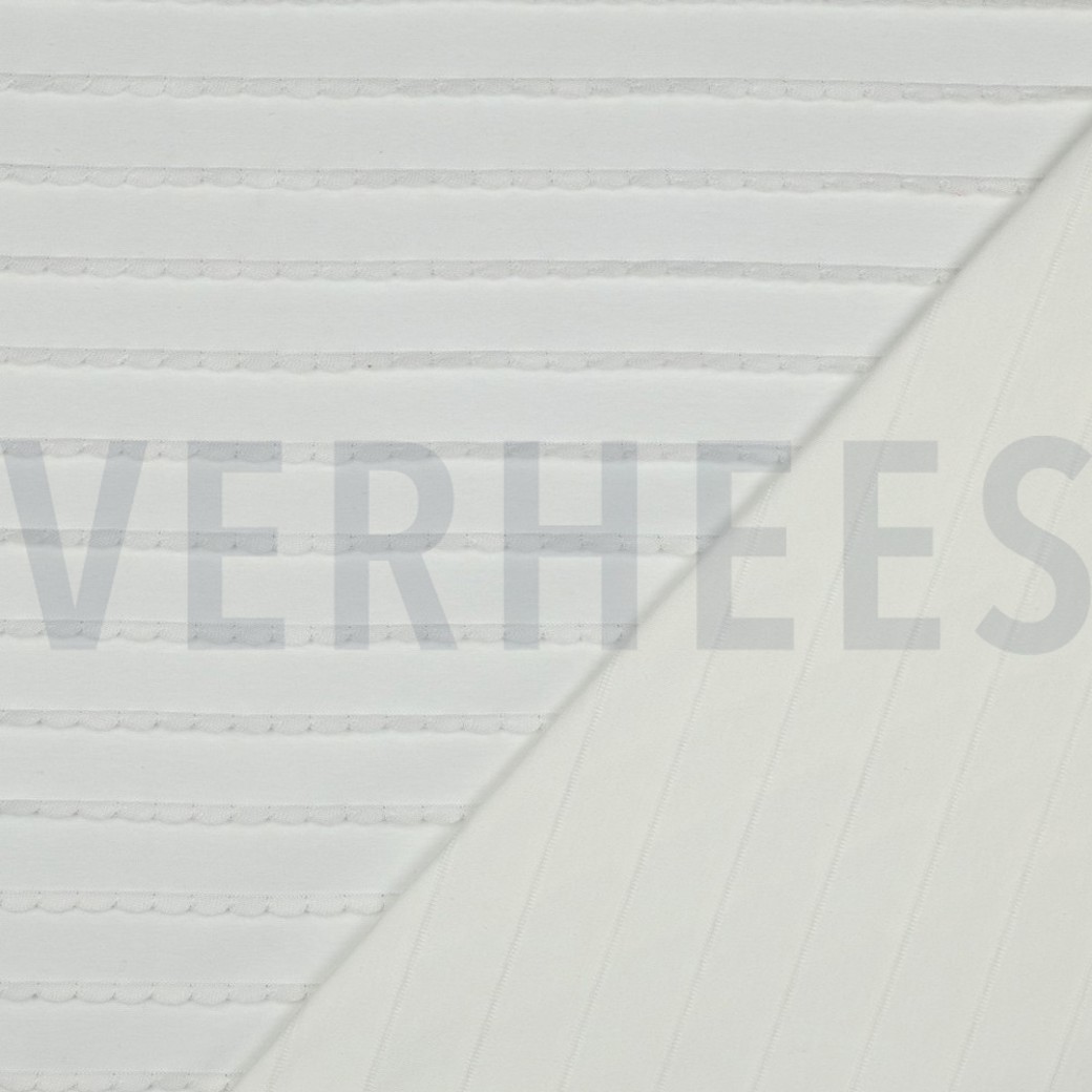 JERSEY RUFFLES WHITE #4