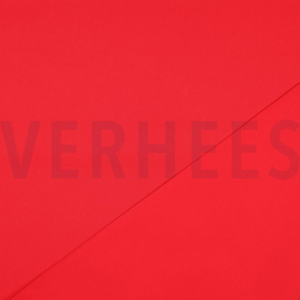 COTTON TWILL RED #4