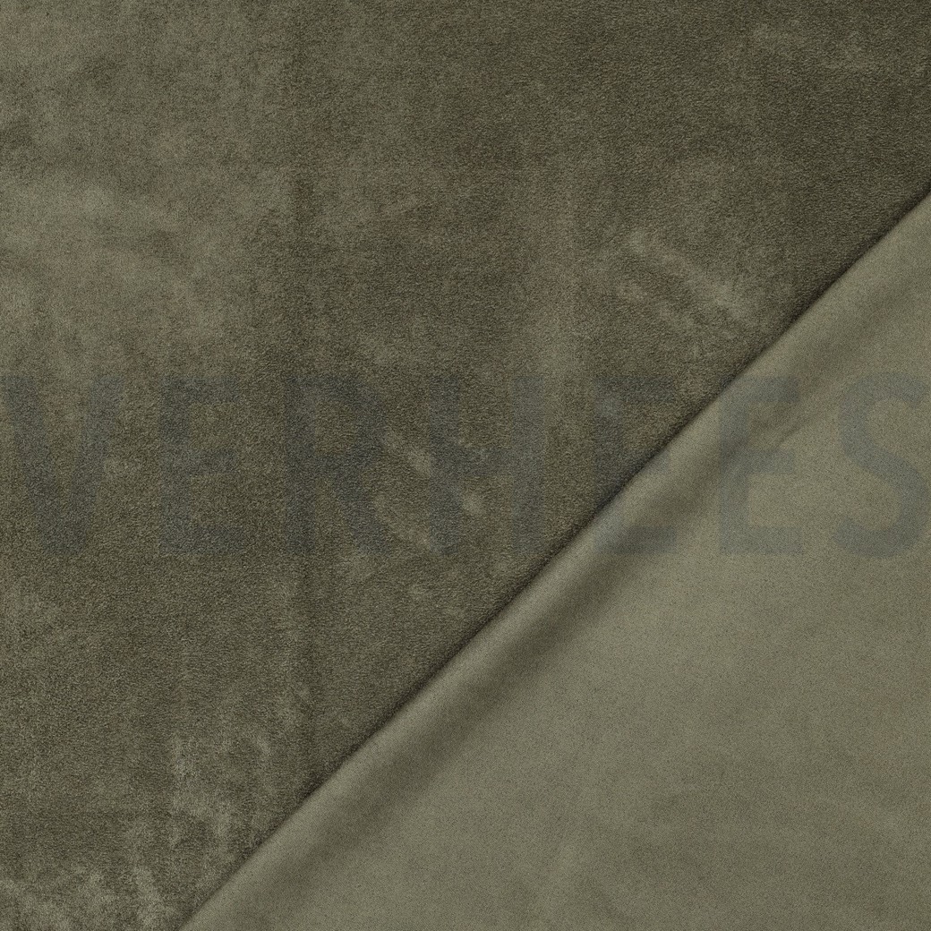 FAUX SUEDE GREEN #4