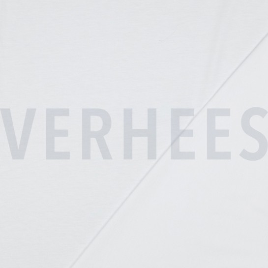 JERSEY 100% COTTON GOTS WHITE #7