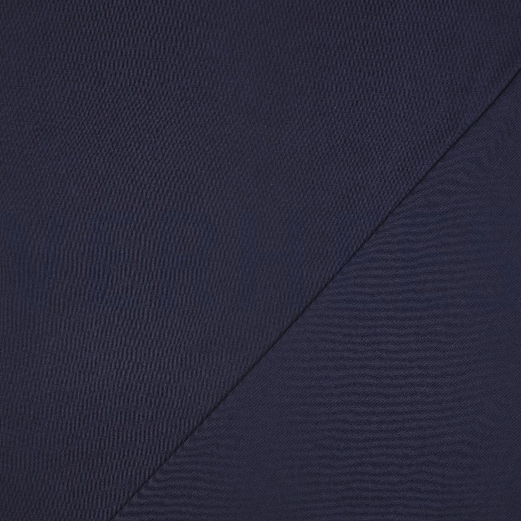 JERSEY 100% COTTON GOTS NAVY #4