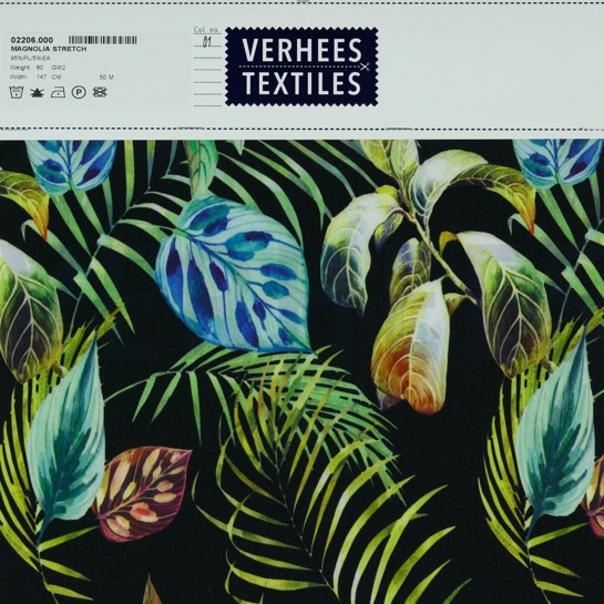 MAGNOLIA STRETCH SCHWARZ #7