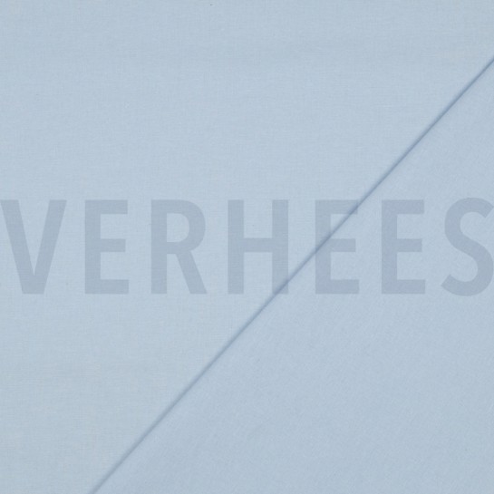 GARNFÄRBT POPELINE HELLBLAU #7