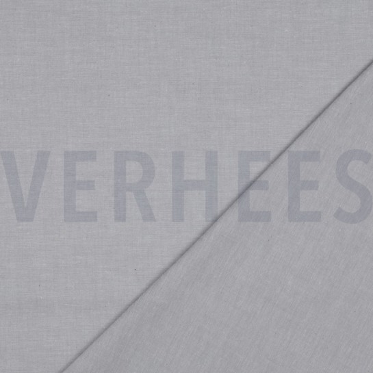 GARNFÄRBT POPELINE GRAU #7