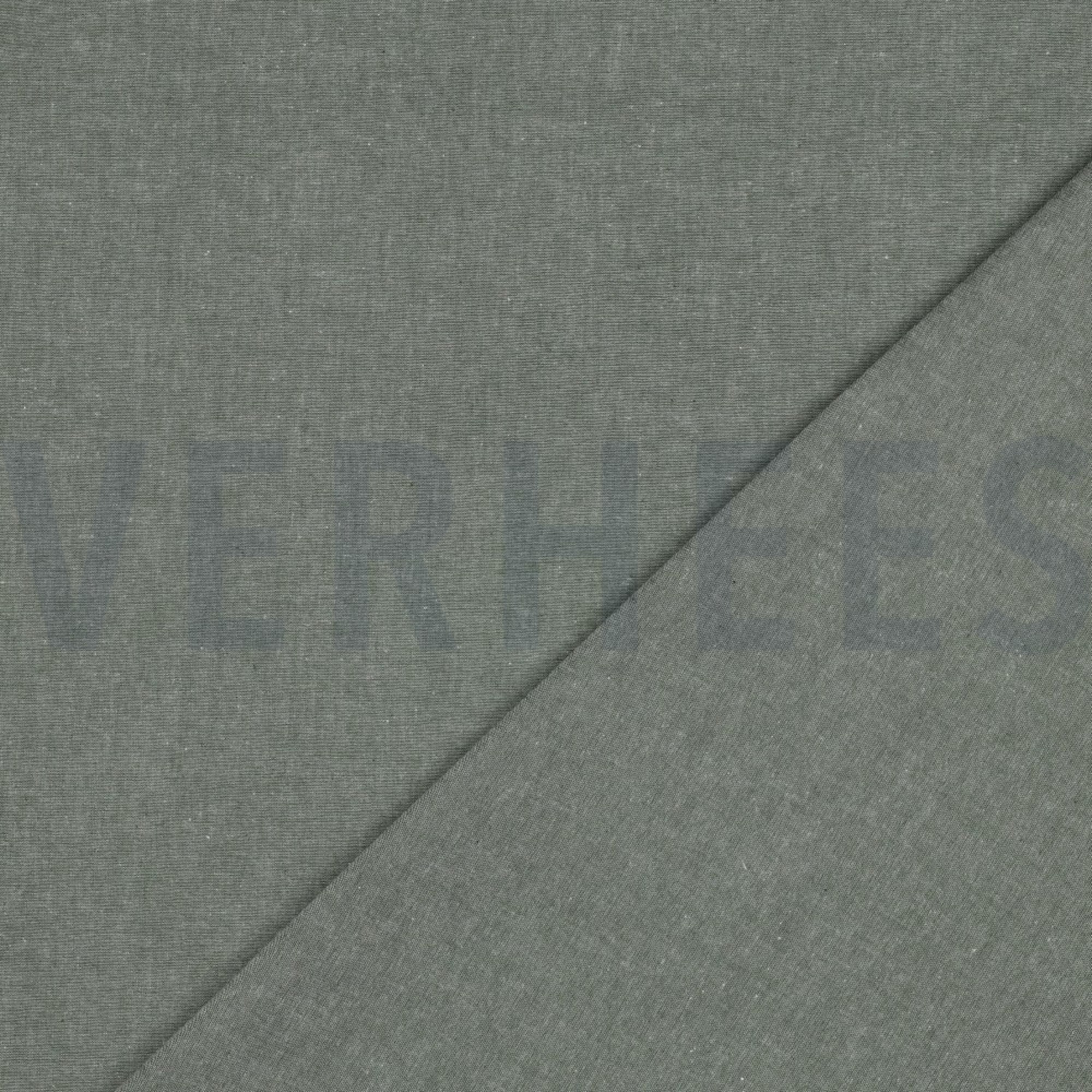 YARN DYED POPLIN DARK GREEN (high resolution) #4