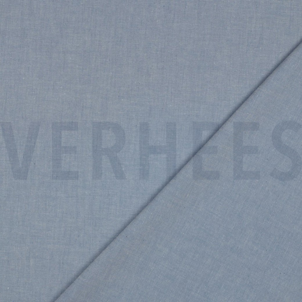 YARN DYED POPLIN BLUE #4