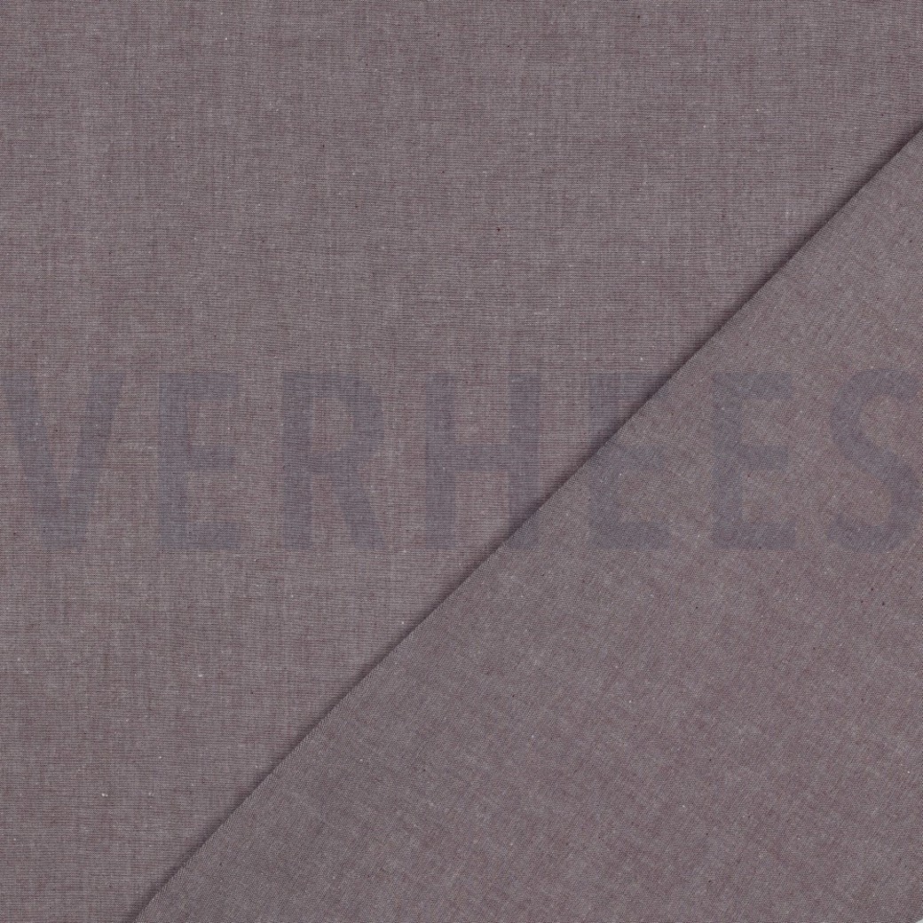 YARN DYED POPLIN AUBERGINE #4