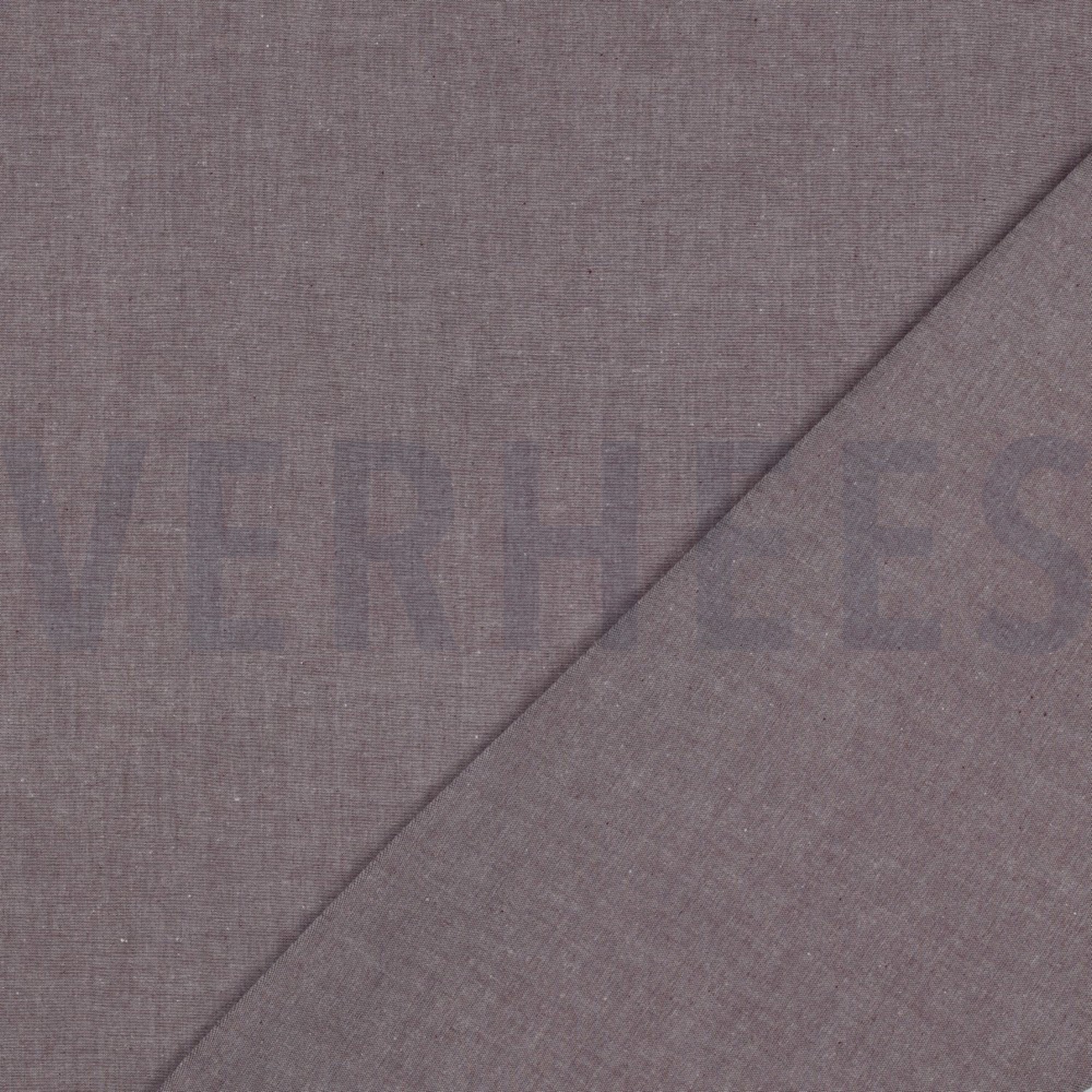 YARN DYED POPLIN AUBERGINE (high resolution) #4