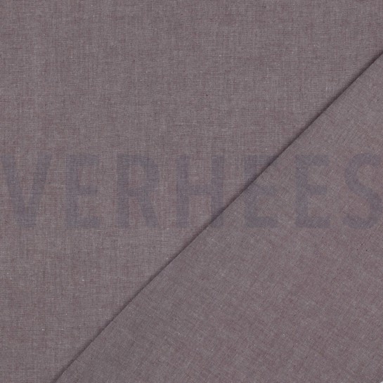 YARN DYED POPLIN AUBERGINE #7