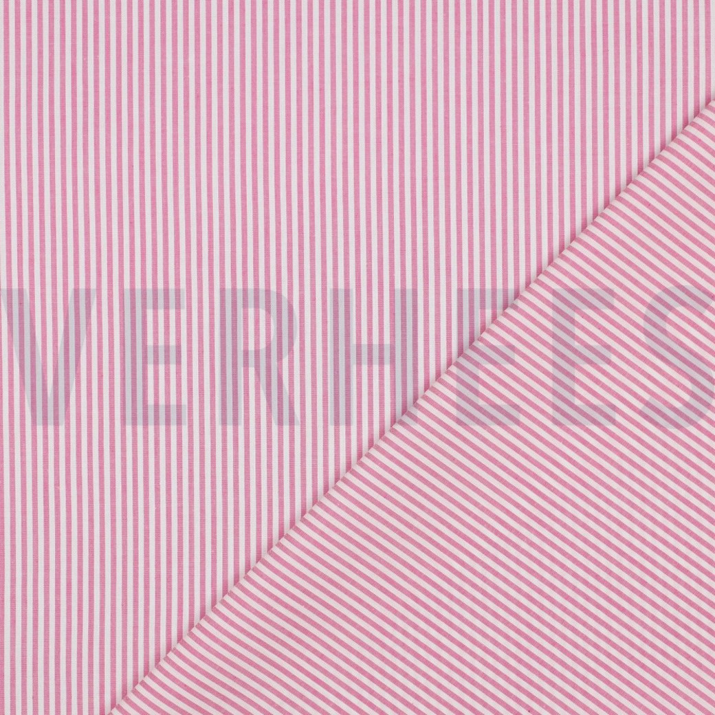 YARN DYED STRIPE 3MM FUCHSIA #4