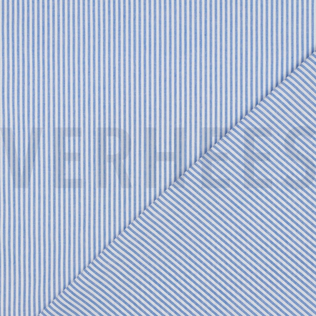 YARN DYED STRIPE 3MM SKY #4