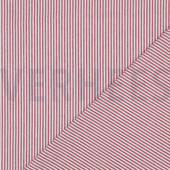 GARNFÄRBT STREIFEN 3MM BEERE #7