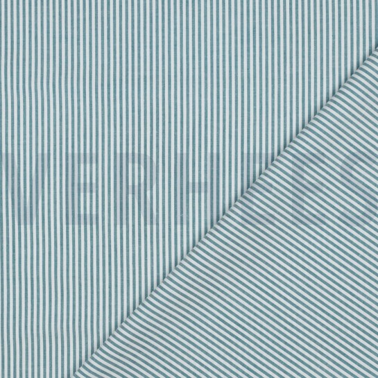 GARNFÄRBT STREIFEN 3MM PETROL #7