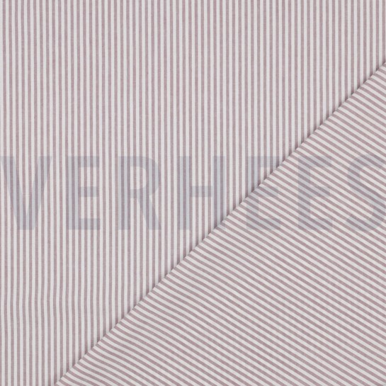 GARNFÄRBT STREIFEN 3MM MAUVE #7