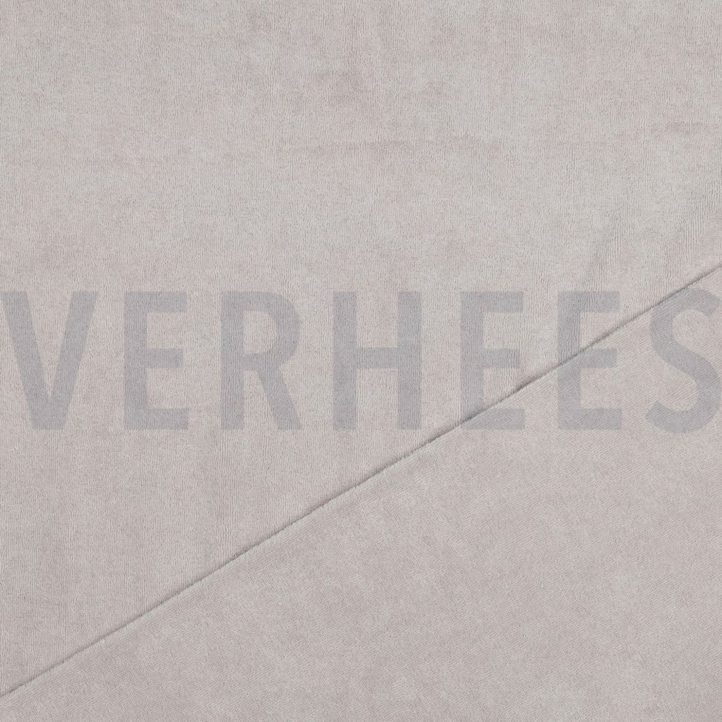 STRETCH TOWELLING LIGHT GREY #4