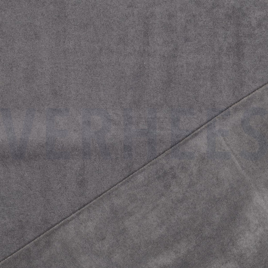 STRETCH TOWELLING ANTHRACITE #4