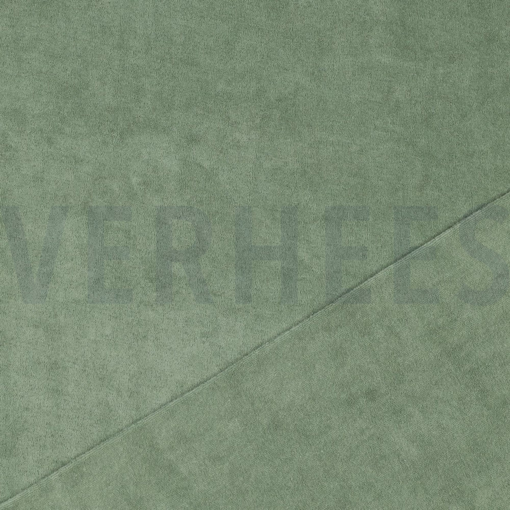 STRETCH TOWELLING OLD GREEN (high resolution) #4