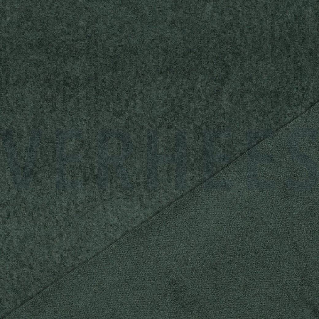 STRETCH TOWELLING DARK GREEN #4