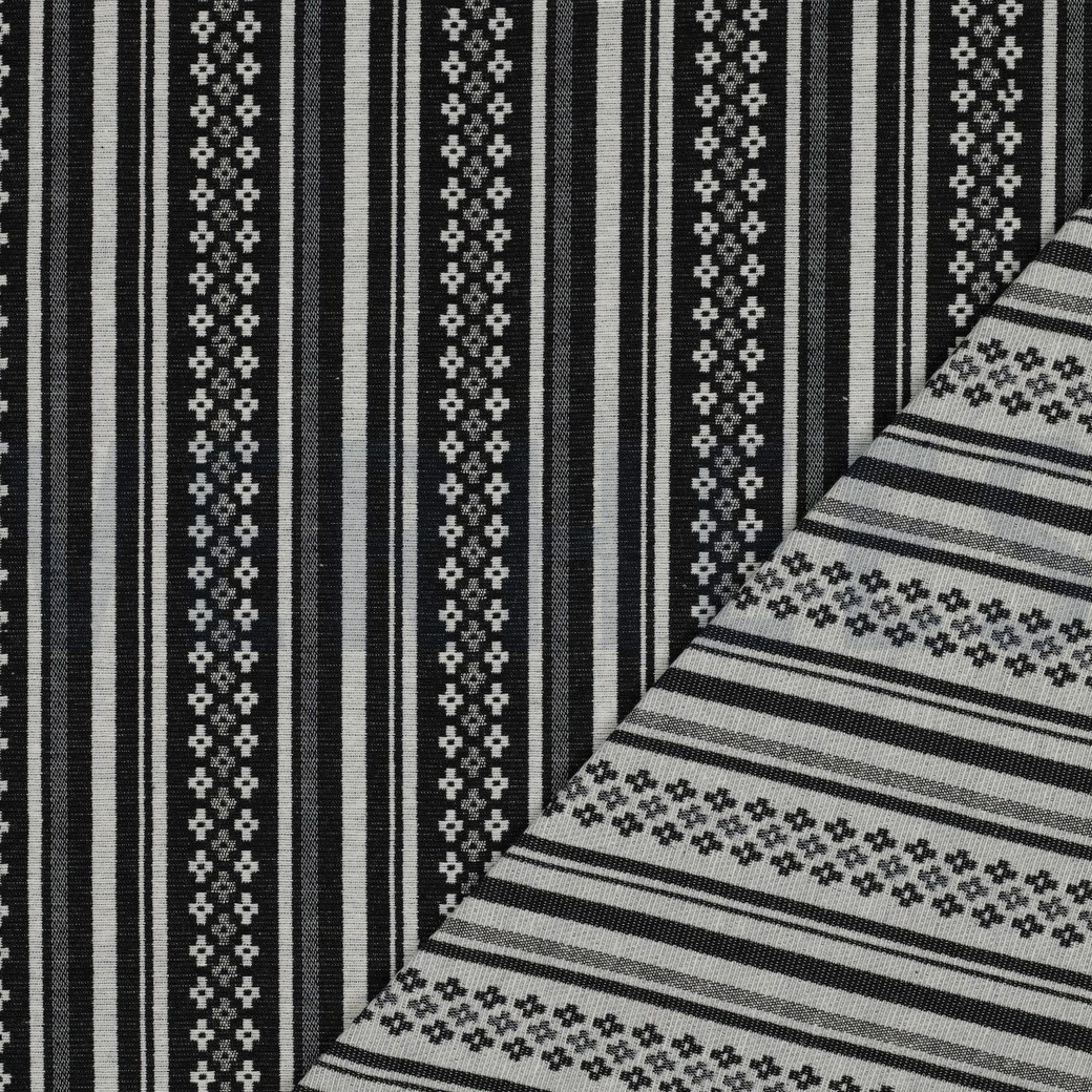 GOBELIN ABSTRACT BLACK / WHITE #4