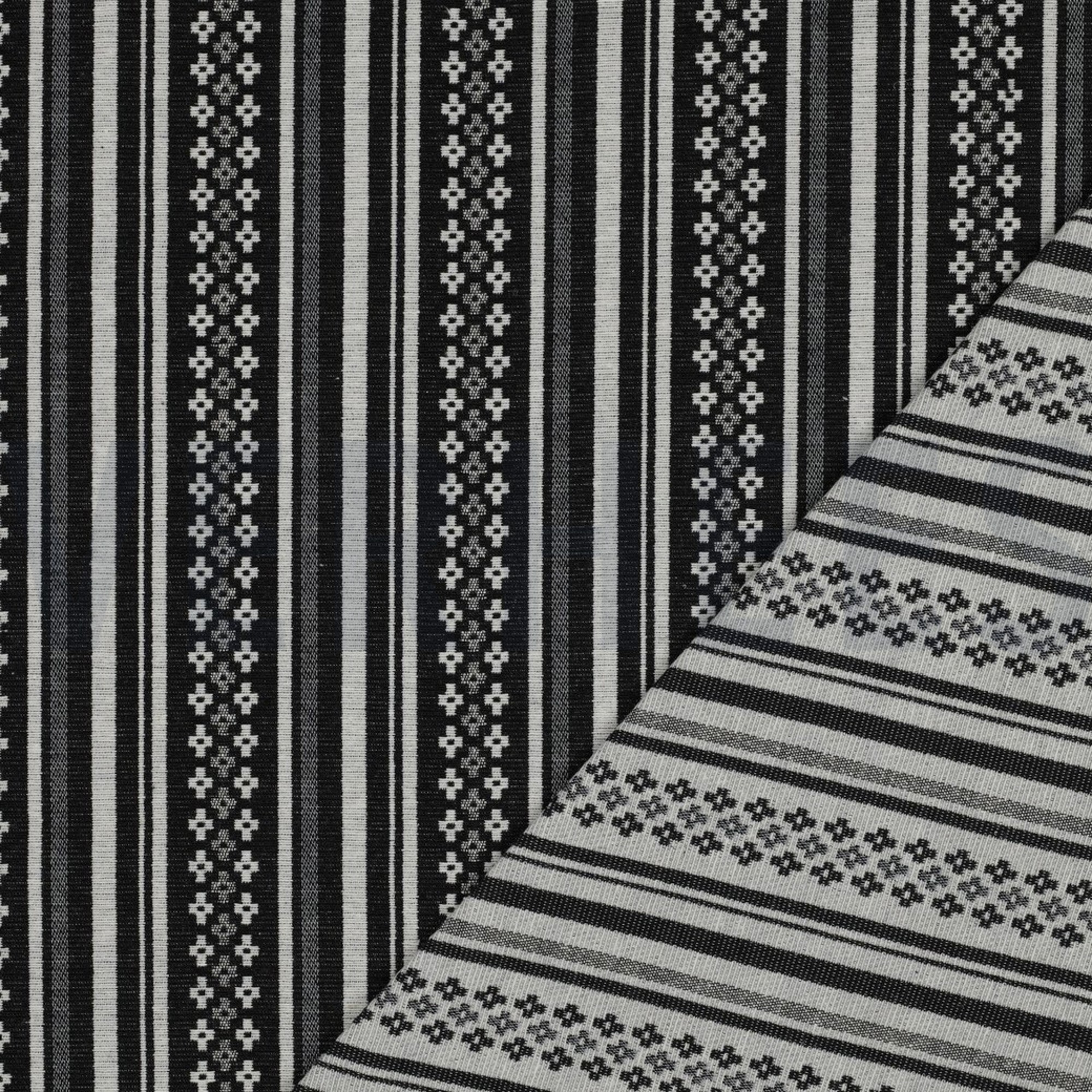 GOBELIN ABSTRACT BLACK / WHITE (high resolution) #4