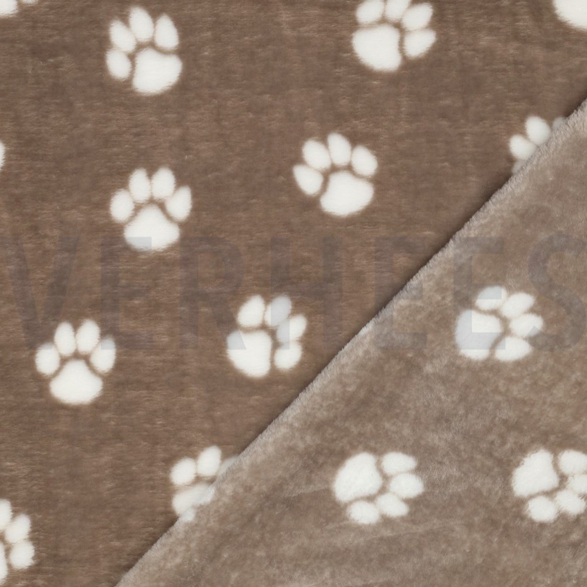 FLEECE DOG PAW BEIGE (high resolution) #4