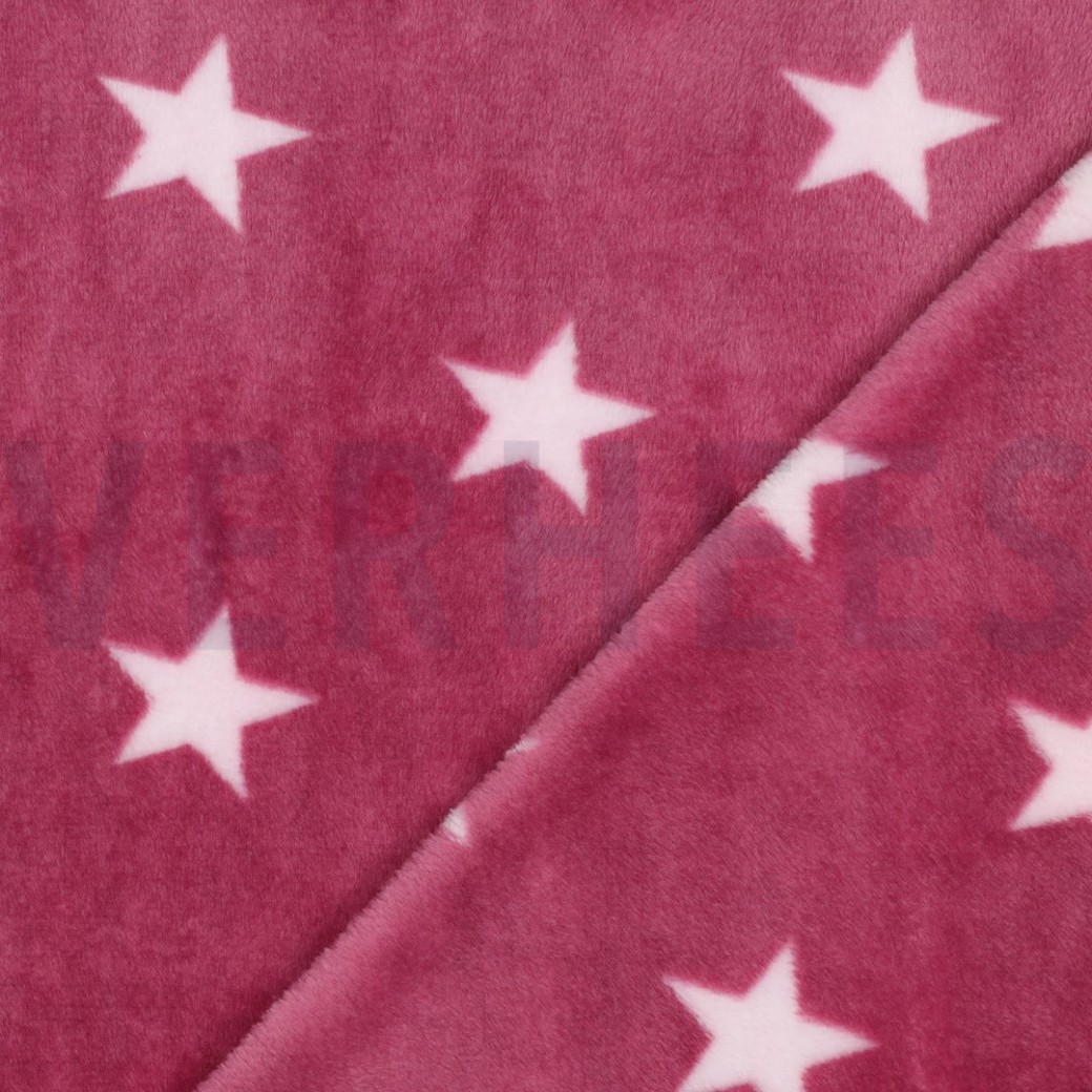 FLEECE STARS PINK / LIGHT PINK #4