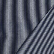 JACQUARD YARN DYED STRIPES NAVY (thumbnail) #4