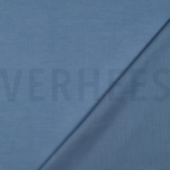 COTTON VOILE GOTS BLUE #7