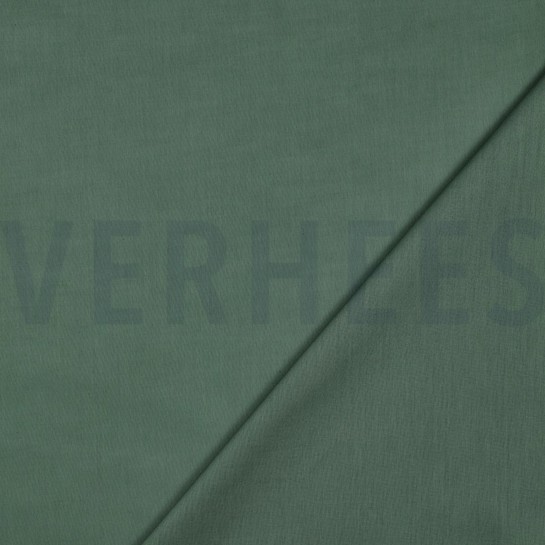 COTTON VOILE GOTS OLD GREEN #7