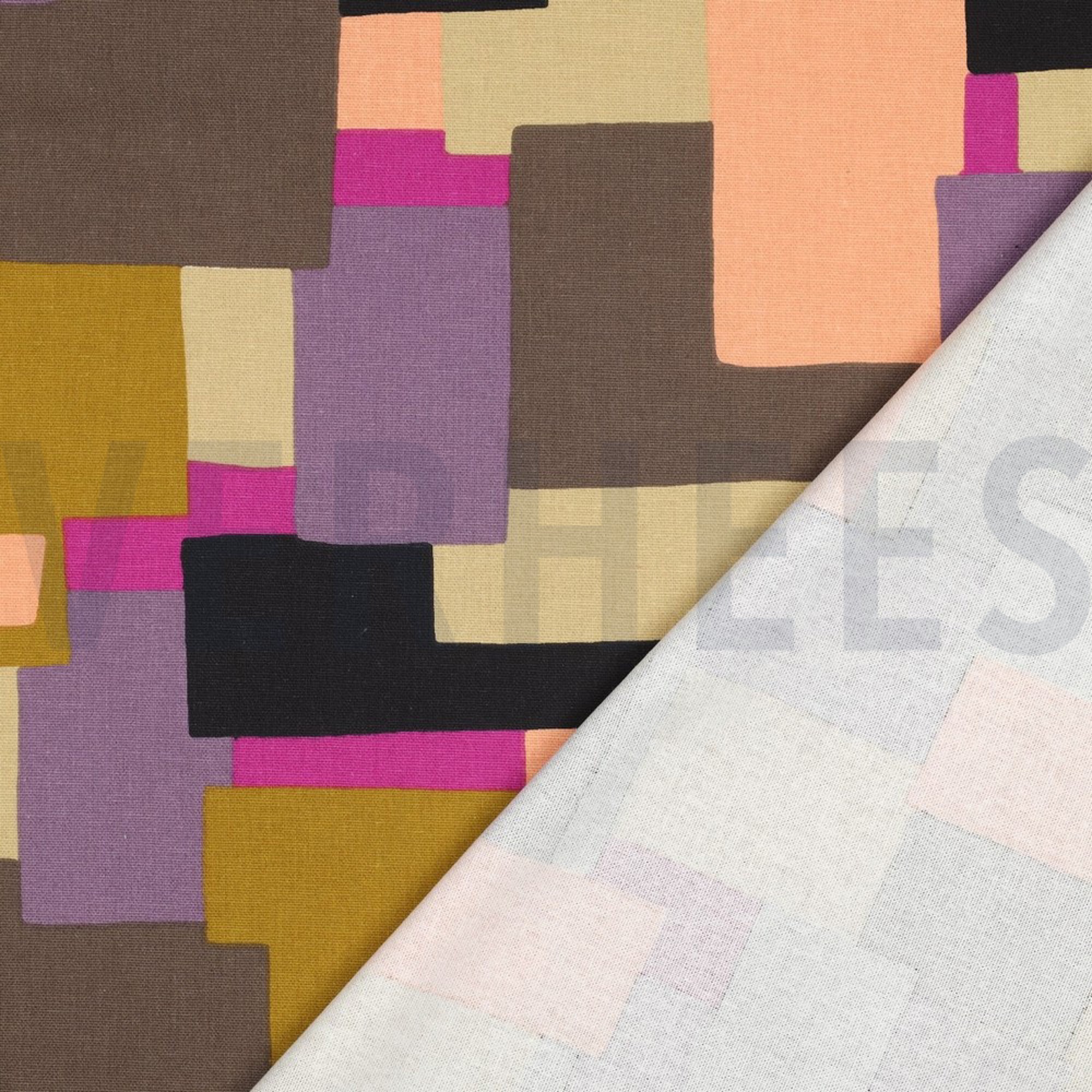 CANVAS ABSTRACT PURPLE/GREEN (high resolution) #4