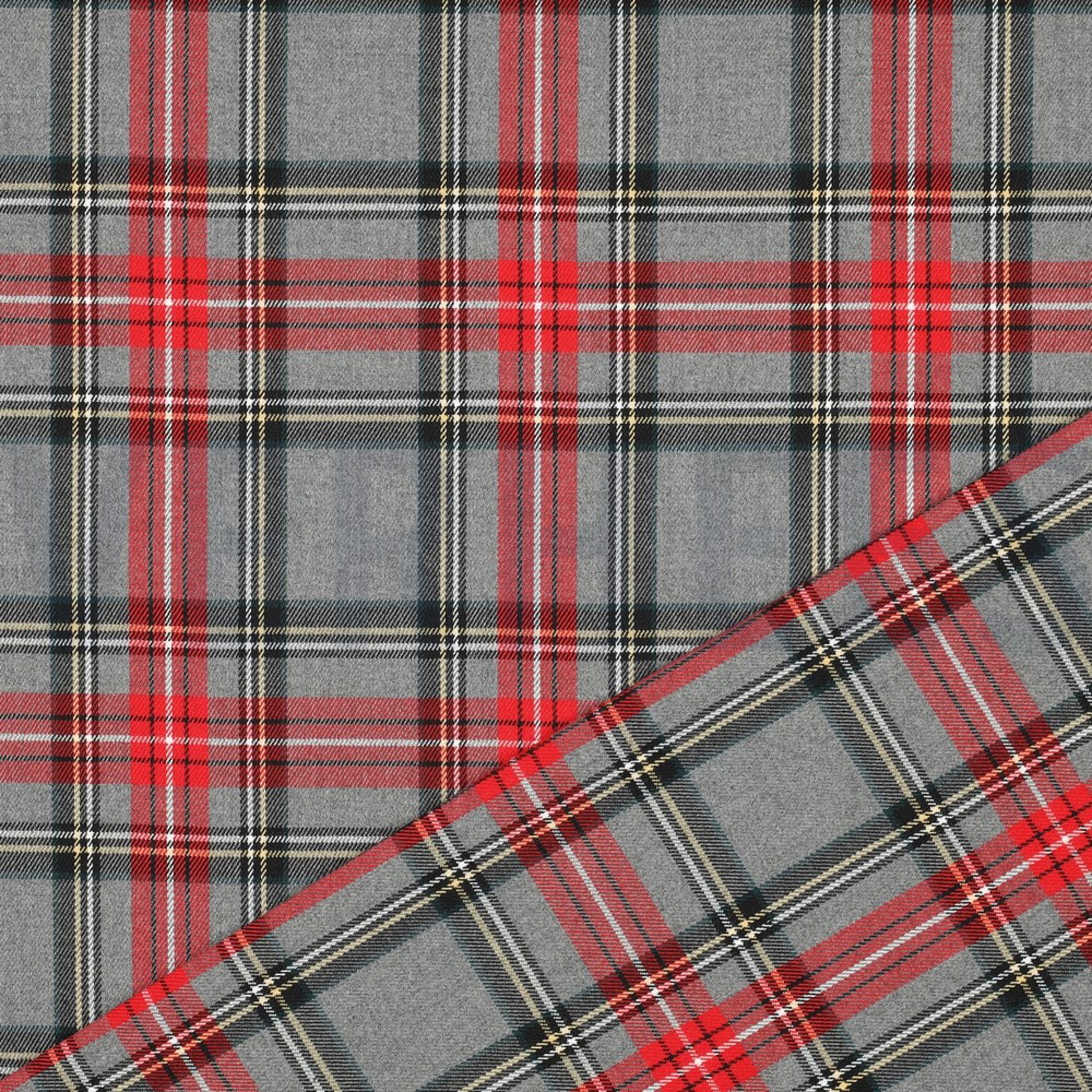 SCOTTISH CHECK GREY (high resolution) #4