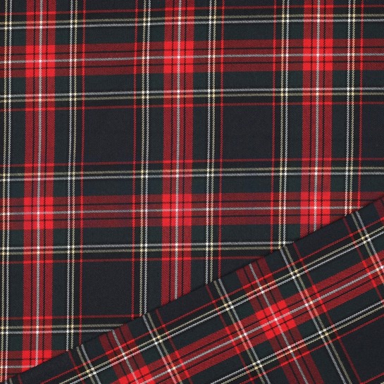 CARREAUX ÉCOSSAIS BLEU MARINE #7