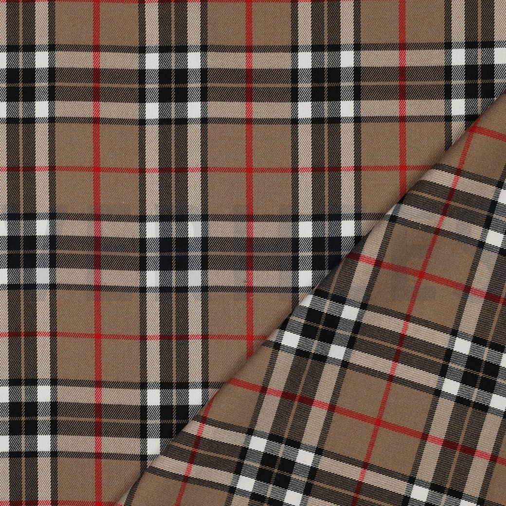 TARTAN CHECK CAMEL #4