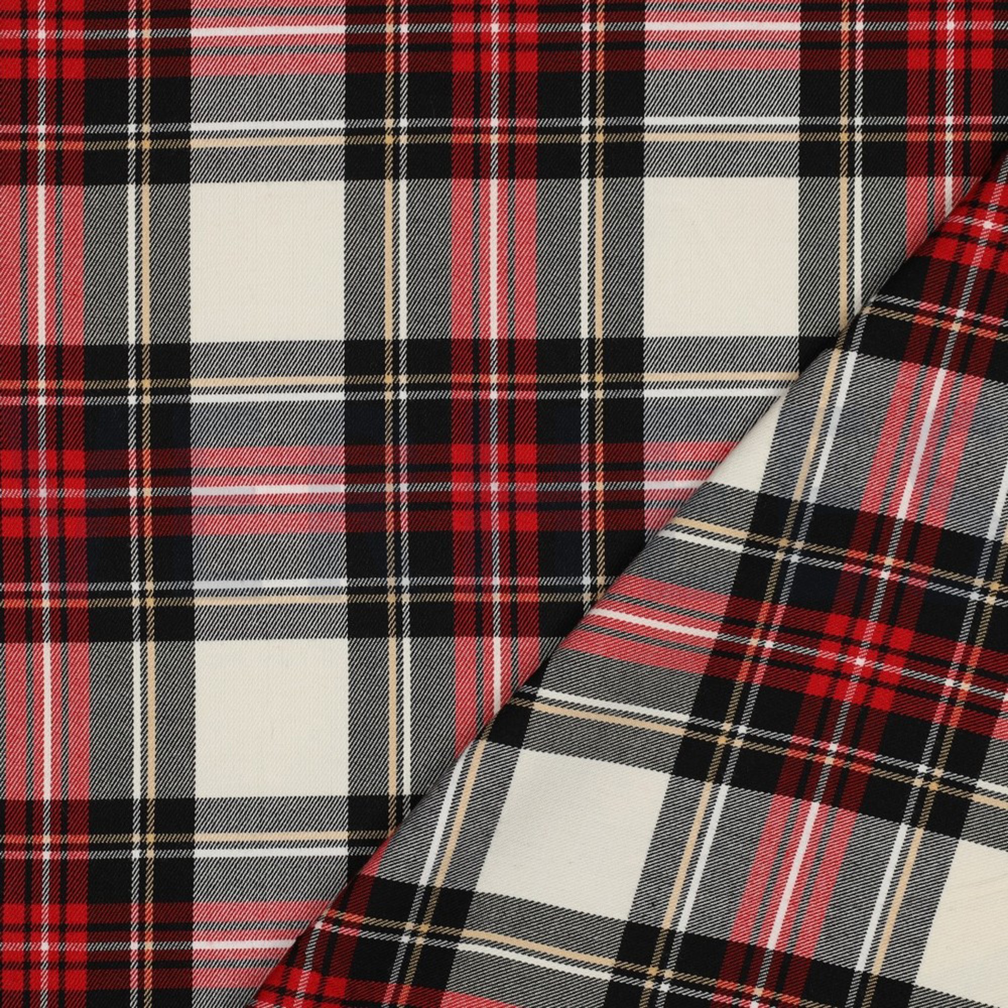 TARTAN CHECK BLACK/RED/YELLOW/WHITE (high resolution) #4