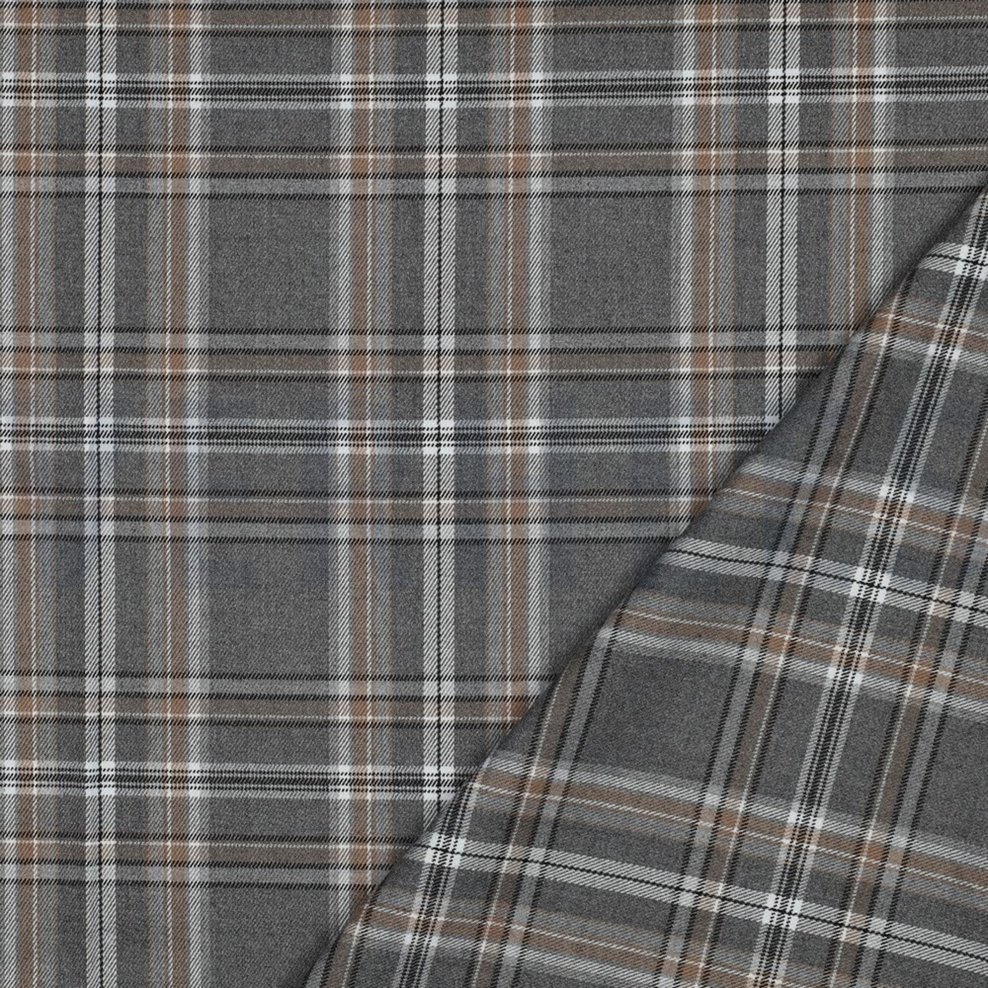 TARTAN CHECK GREY/BEIGE  (high resolution) #4