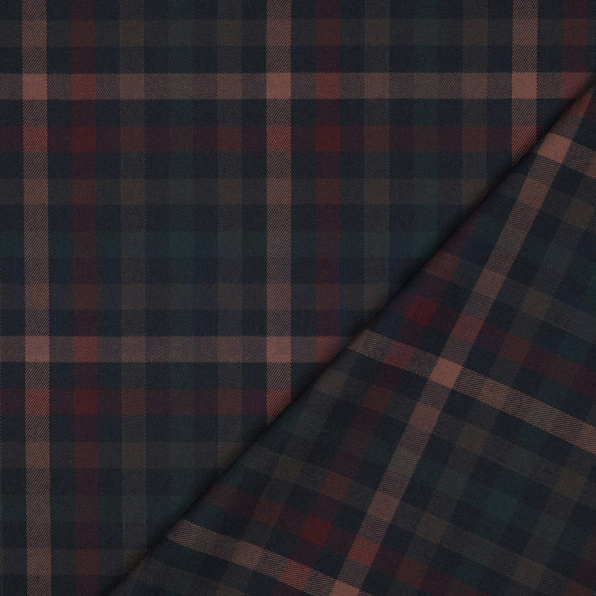 TARTAN CHECK NAVY/RED/CAMEL/GREEN (high resolution) #4