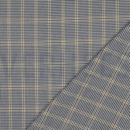 TARTAN CHECK SCHWARZ/ WEISS #7