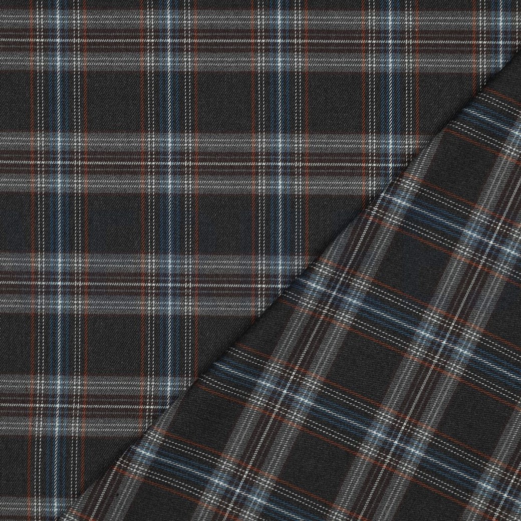 TARTAN CHECK GREY/LIGHT BLUE/WHITE #4