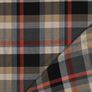 TARTAN CHECK GREY/ORANGE/SAND (thumbnail) #4