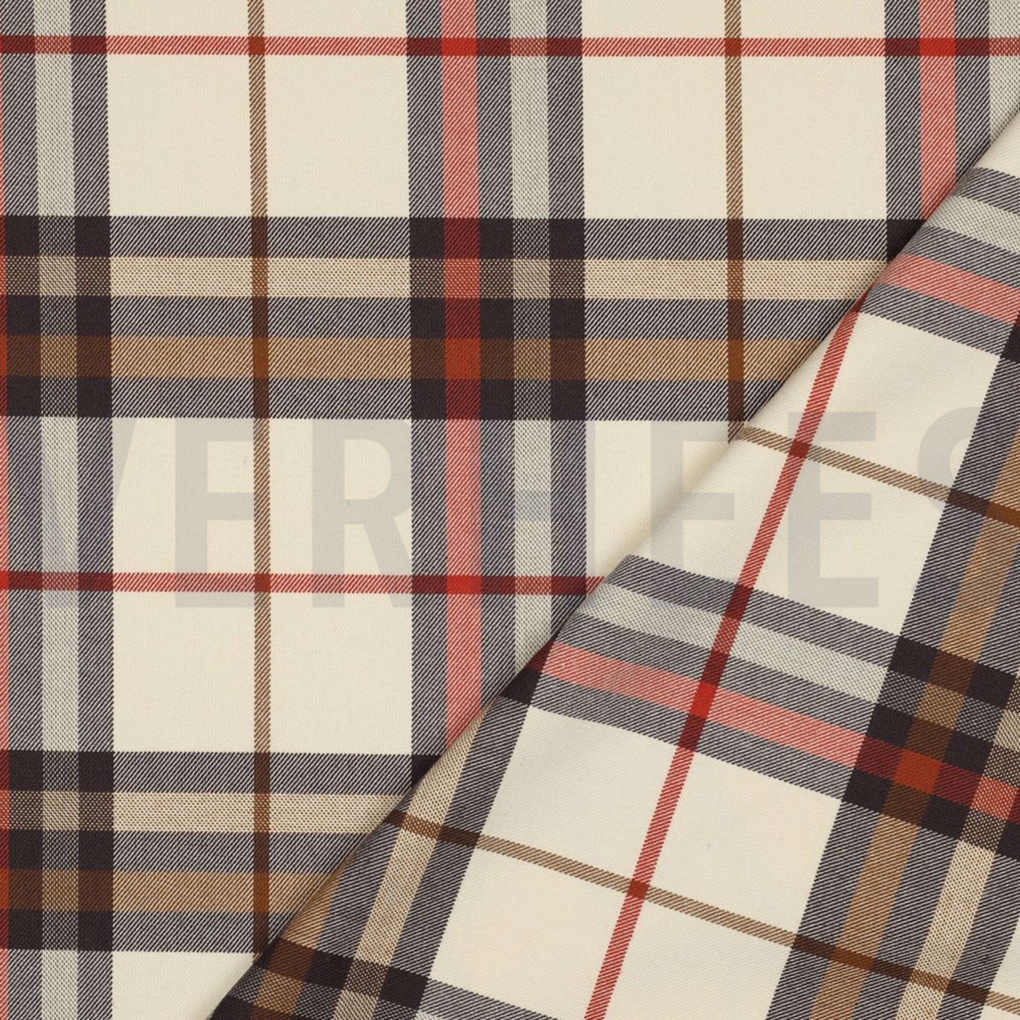 TARTAN CHECK SAND/BROWN/ORANGE (high resolution) #4
