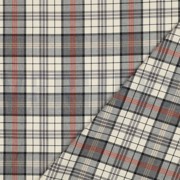 TARTAN CHECK ECRU/GREY/ORANGE (thumbnail) #4