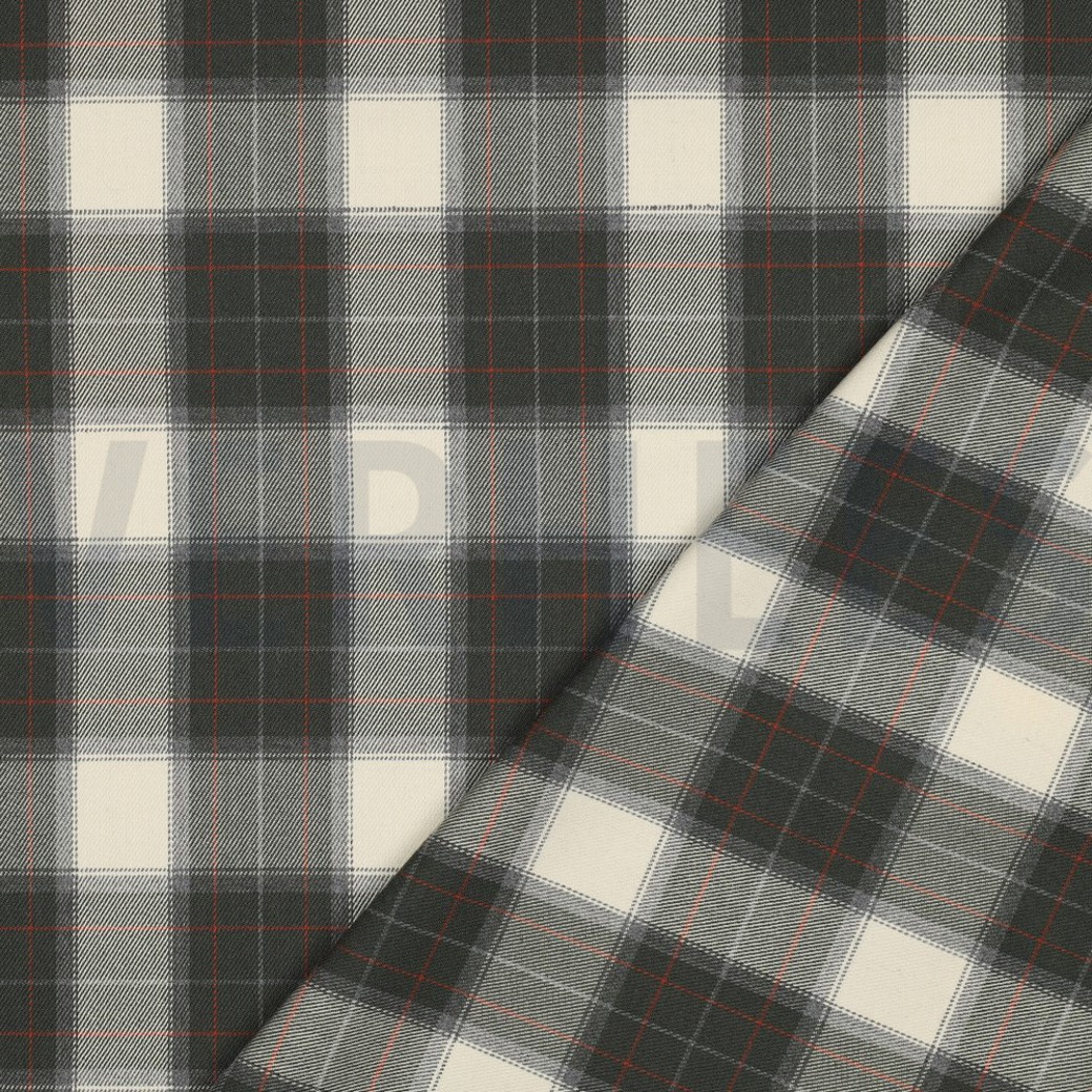 TARTAN CHECK PICKLE/ECRU #4