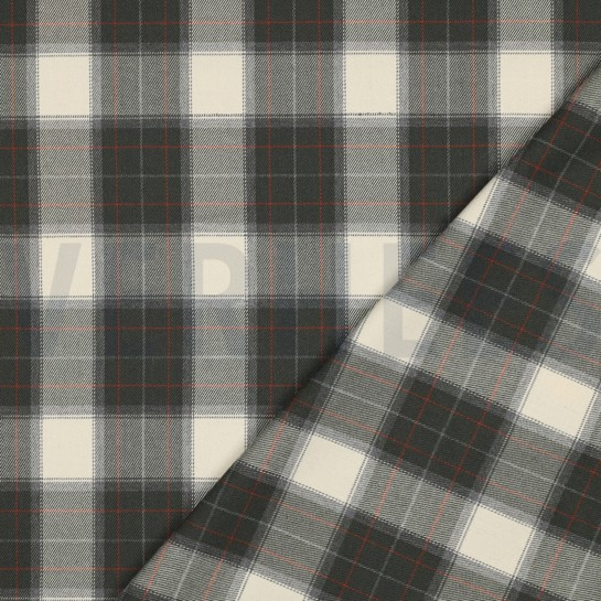 TARTAN CHECK GURKE / ECRU #7
