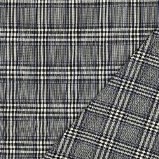 TARTAN CHECK GRAU #7